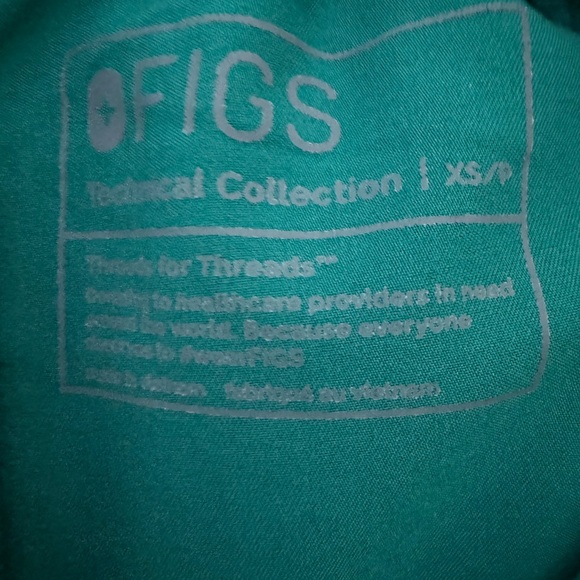 Figs Green Technical Collection Jacket - Picture 2 of 2